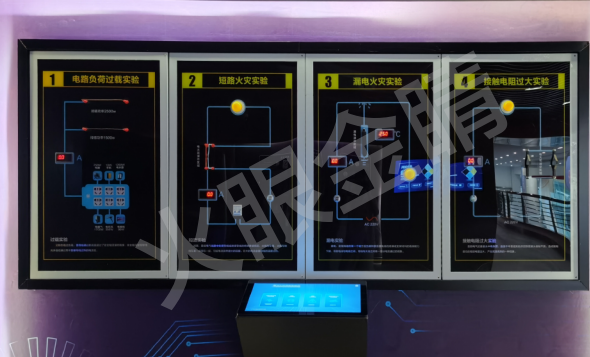 模擬電氣火災(zāi)成因?qū)嶒?yàn)臺V2.0